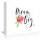 Dream Big Floral by Amy Brinkman  Gallery Wrapped Canvas - Americanflat